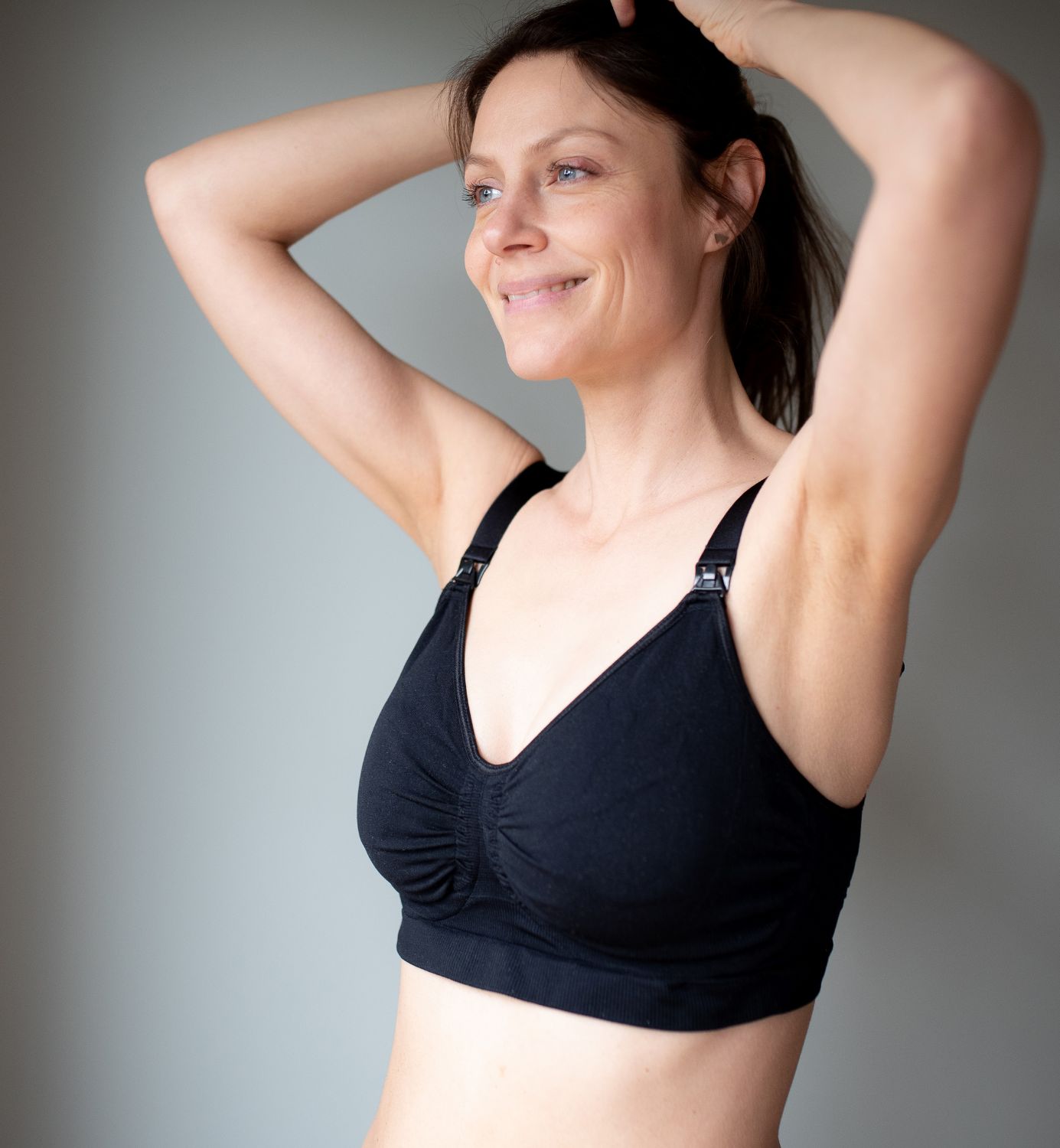 Carriwell Seamless Padded Nursing Bra, Black verkkokauppa