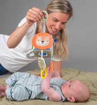 TafToys_aktiviteettilelu_vaunulelu_kuutio_savannah_wauva - Vaunu- ja aktiviteettilelut vauvoille - 253940 - 2