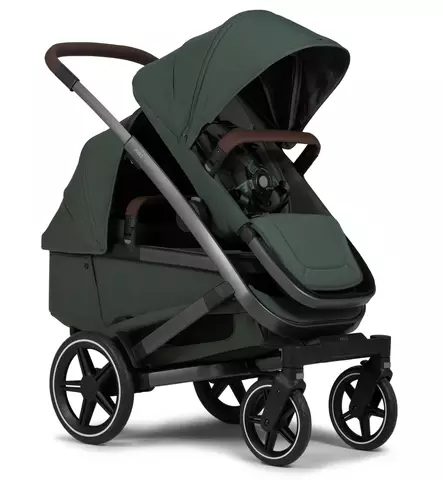 joolz geo3 duo sisarusvaunut forest green wauva esittelykappale - Yhdistelmävaunut - ESTRE-071200 - 2