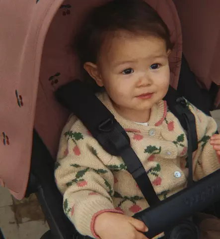 Bugaboo Dual Comfort Käännettävä istuinpehmuste konges sjold cherry wauva - Rattaiden istuinpehmusteet - 100038060 - 1