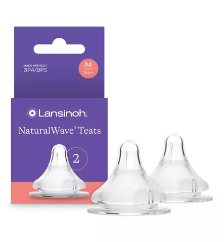 Lansinoh Tuttipää M, 3kk+ wauva - Tuttipullot ja tuttipäät - 75910 - 1