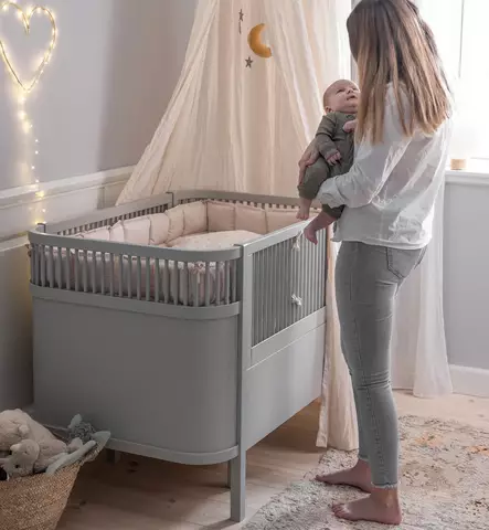 Sebra pinnasänky juniorsänky stone wauva - Pinnasängyt ja kehdot - 200130060 - 1