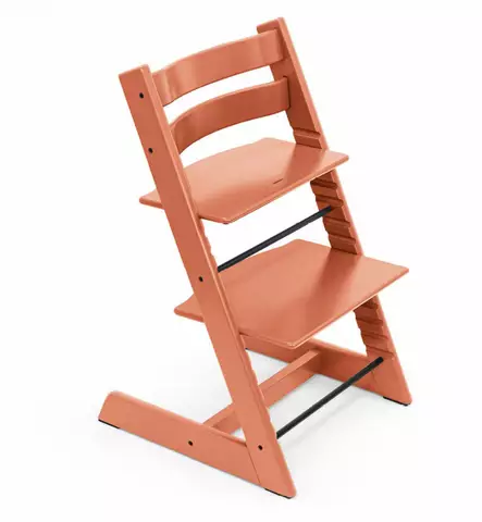 Stokke Tripp Trapp syÃ¶ttÃ¶tuoli terracotta wauva - Syöttötuolit - 100140 - 1