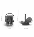 Cybex Cloud T i-Size turvakaukalo coconut Brown wauva - ISOFIX turvakaukalot - 526001650 - 31
