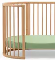 Stokke Sleepi V3 Muotolakana Pinnasänkyyn sage green wauva - Liinavaatteet ja suojat pinnasänkyyn - 683310 - 4
