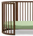 Stokke Sleepi V3 Muotolakana Pinnasänkyyn sage green wauva - Liinavaatteet ja suojat pinnasänkyyn - 683310 - 3