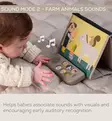 taf toys farmi maatila tummy time kirja wauva - Vaunu- ja aktiviteettilelut vauvoille - 310280 - 7