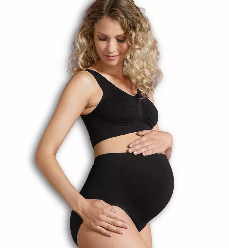 Carriwell_odotusajan_tukialushousut_musta_black_wauva - Imetysliivit ja äitiysalusvaatteet - 410 - 1