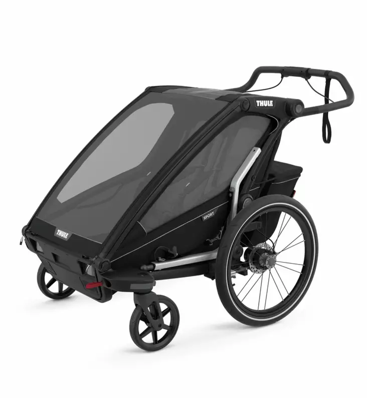 Thule Chariot Sport urheiluk=C3=A4rry py=C3=B6r=C3=A4vaunu singe wauva=
- Urheilu- ja juoksurattaat - 10201030 - 1