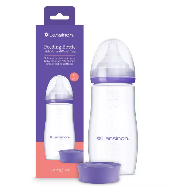 Lansinoh Natural Wave Tuttipullo 330 ml wauva - Tuttipullot ja tuttipäät - LAN75520 - 1