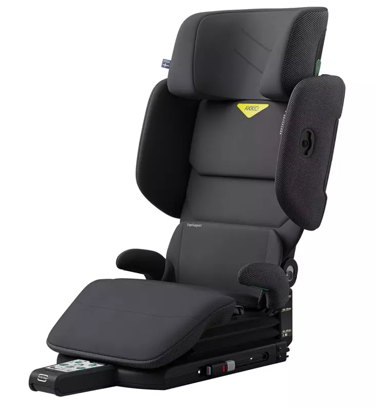 Axkid UP Turvavyöistuin 100-150 cm 15-50 kg artic mist grey wauva - Turvavyöistuimet lapselle - 27050140 - 1