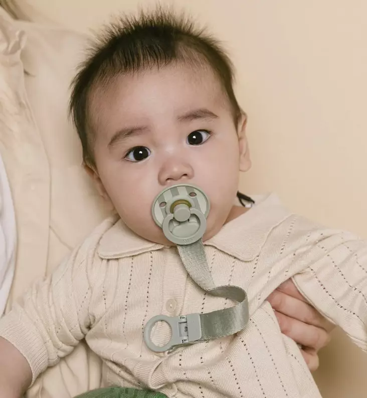 bibs tuttinauha clip loop sage wauva - Tutit ja tuttinauhat - 9501250 - 1