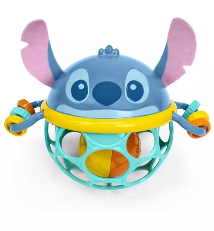 bright starts disney stitch oball wauva - Vaunu- ja aktiviteettilelut vauvoille - BS-17750 - 1