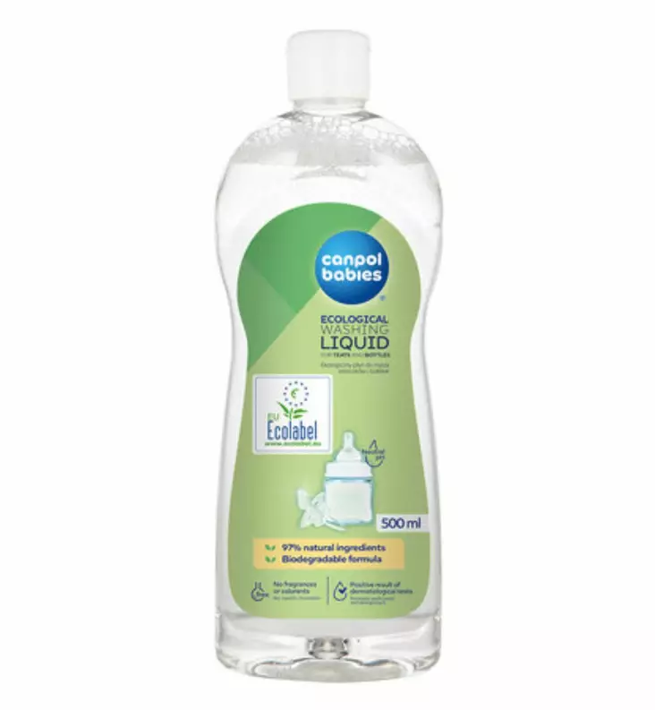 canpol babies ekologinen tuttipullon pesuaine wauva - Lasten astioiden puhdistus - 1500 - 1