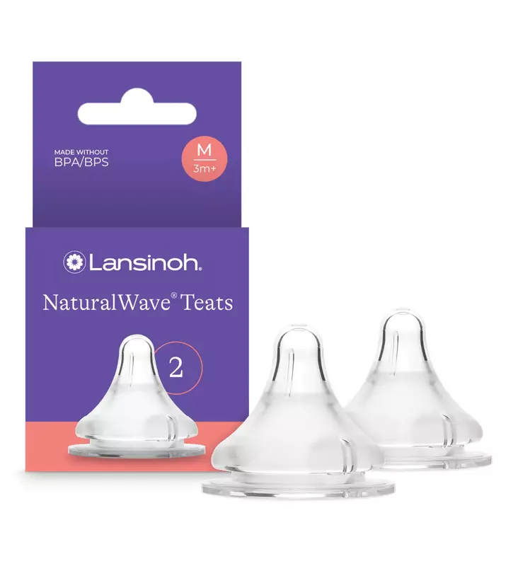 Lansinoh Tuttipää M, 3kk+ wauva - Tuttipullot ja tuttipäät - 75910 - 1