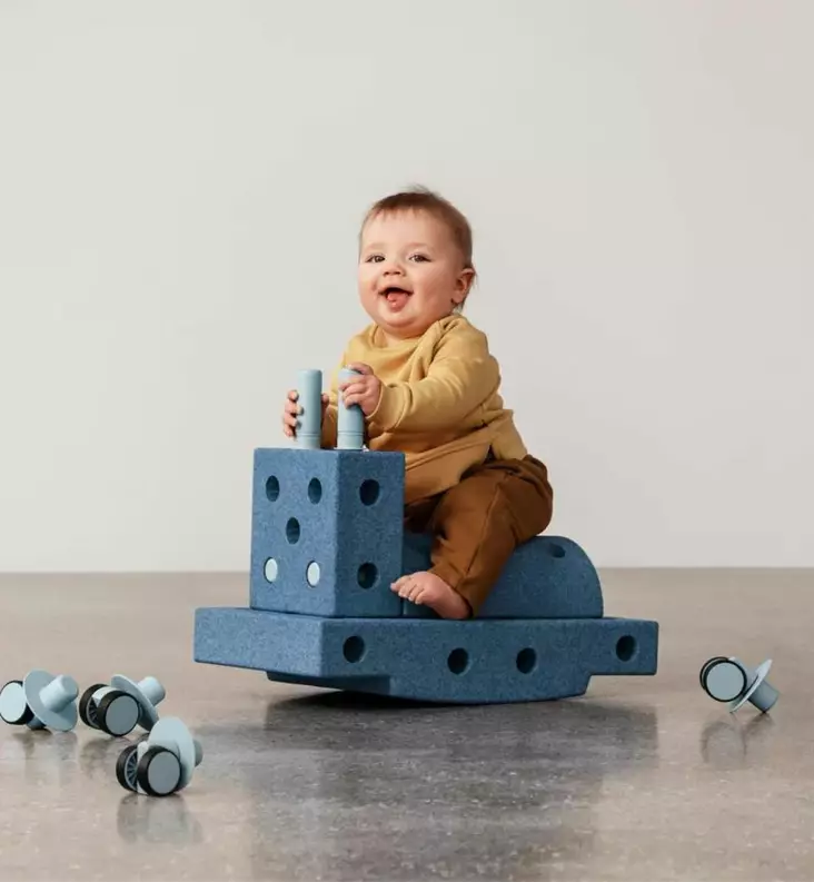 Modu rakennuspalikat Deep Blue Wauva - Kotileikit ja mielikuvitusleikit - 286090 - 1