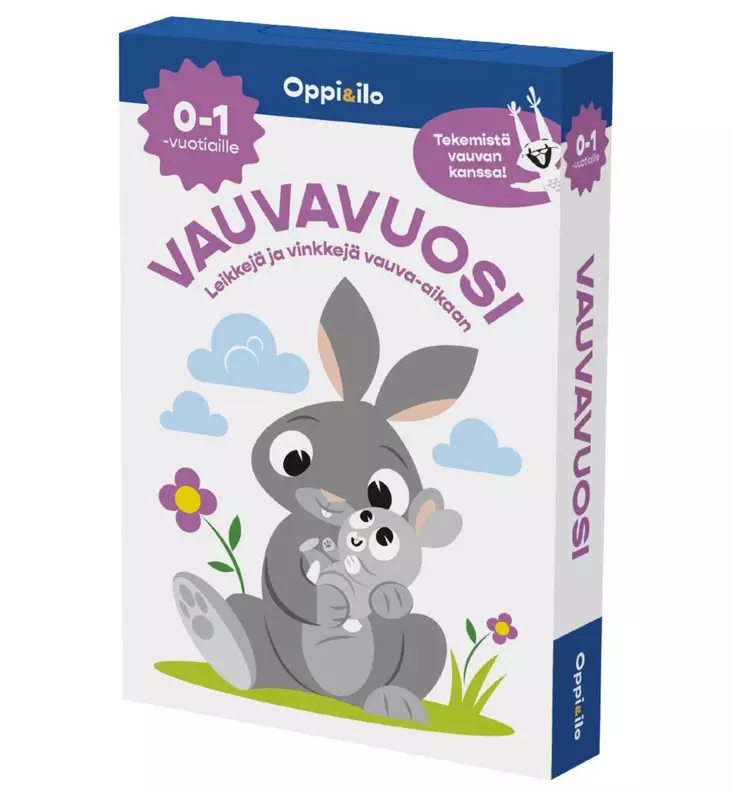 oppi_ilo_vauvavuosi_kortit_vauvan_kehitys_wauva - Puuhalelut taaperoille - WS606090 - 1