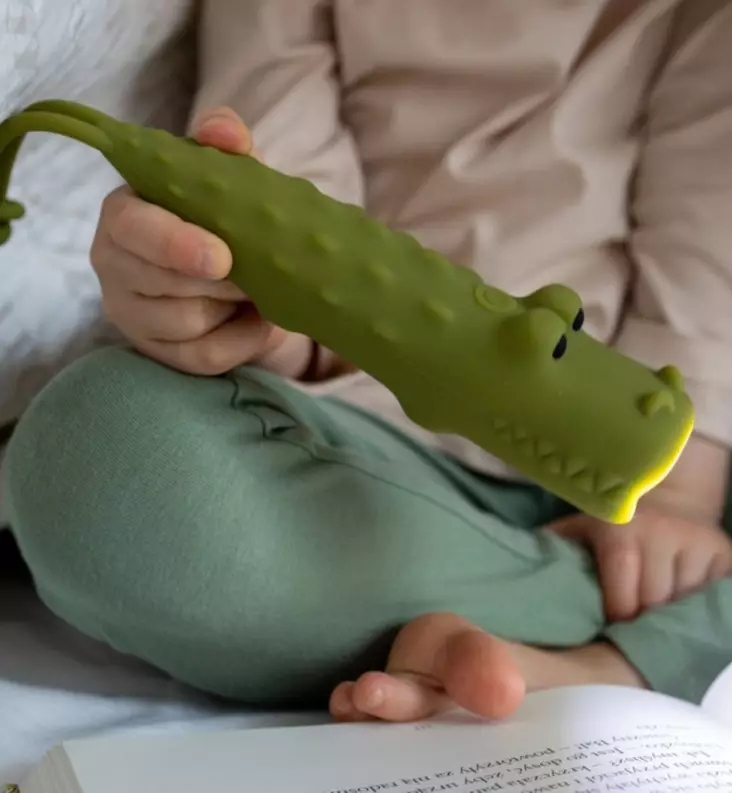 Rabbit & Friends Lasten Taskulamppu, Krokotiili wauva - Lasten valaisimet ja yövalot - 52-0080 - 1