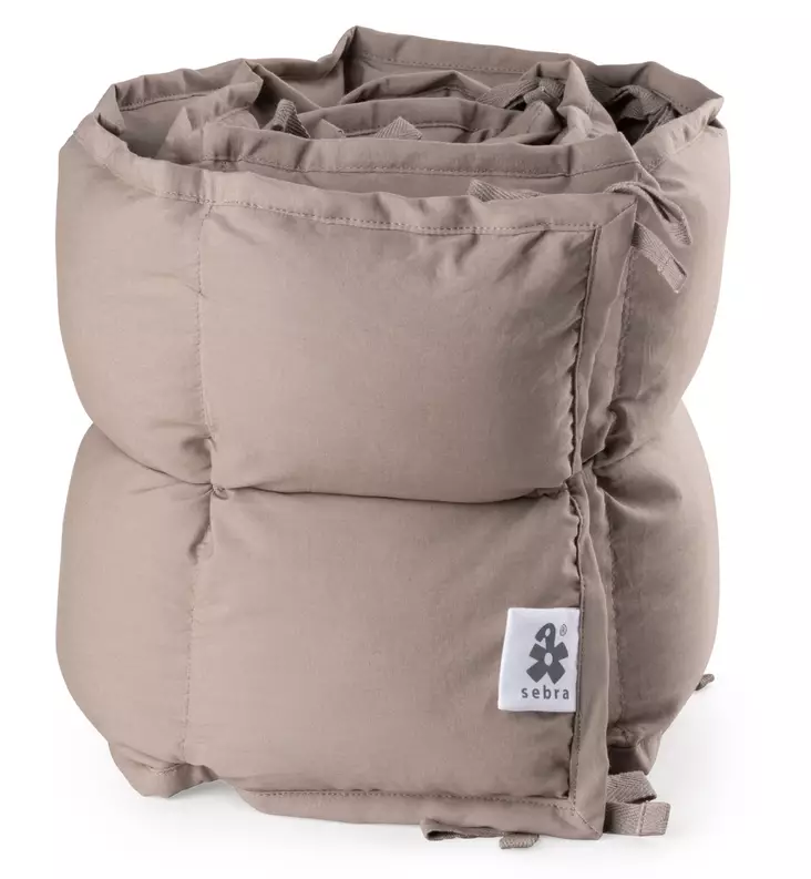 Sebra pinnasängyn reunapehmuste jetty beige wauva - Pinnasängyn reunapehmusteet ja patjat - 100430020 - 1