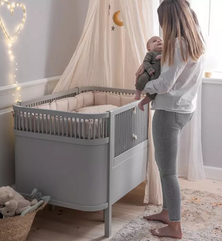 Sebra pinnasänky juniorsänky stone wauva - Pinnasängyt ja kehdot - 200130060 - 1