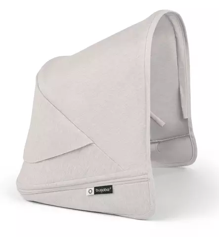 Bugaboo Donkey 6 Aurinkokuomu vaunuun ja rattaaseen misty white wauva - Vaunuverhot ja aurinkovarjot rattaisiin - 100428011 - 1