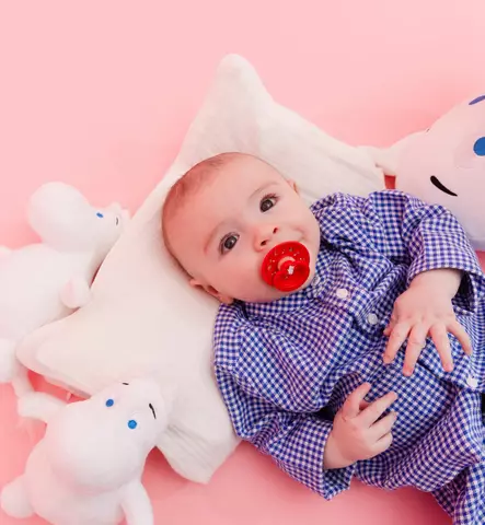 Bibs Muumi tutti 2-pack Latex dancing candy apple wauva - Tutit ja tuttinauhat - 11032101 - 2