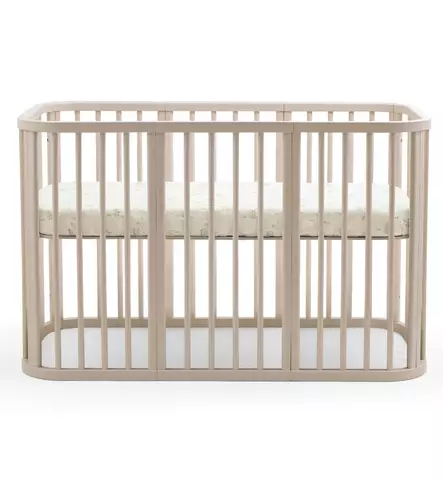 Stokke Nighti Muotolakana Pinnasänkyyn sage Green map wauva - Liinavaatteet ja suojat pinnasänkyyn - 710801 - 2