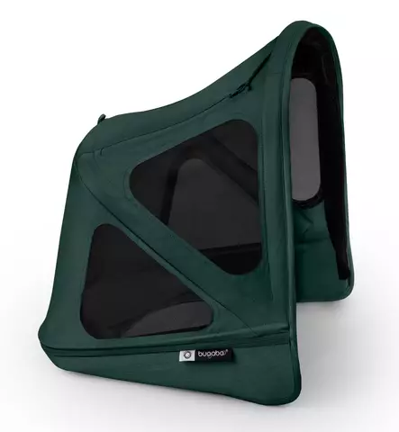 Bugaboo Donkey 6 Breezy Kesäkuoumu fern green wauva - Vaunuverhot ja aurinkovarjot rattaisiin - S001261D3031 - 1