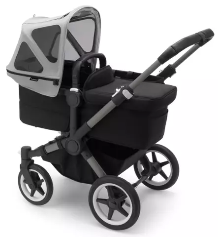 Bugaboo Donkey Breezy Kesäkuomu Misty Grey wauva - Bugaboo lastenvaunujen lisävarusteet - 180322ME01 - 2
