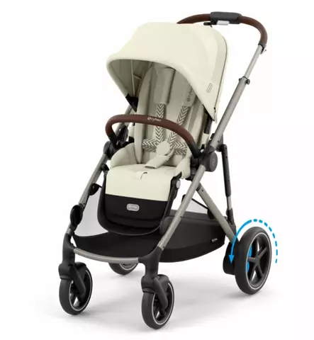 Cybex eGazelle sähköavusteinen lastenratas Seashell Beige Wauva - Lastenrattaat - 524000541 - 1