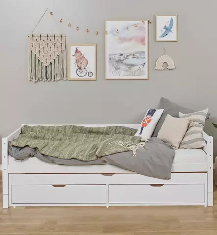 Hoppekids Eco Dream Juniorsänky 90x200 cm wauva - Lastensängyt - BASIC-A18-1 - 1