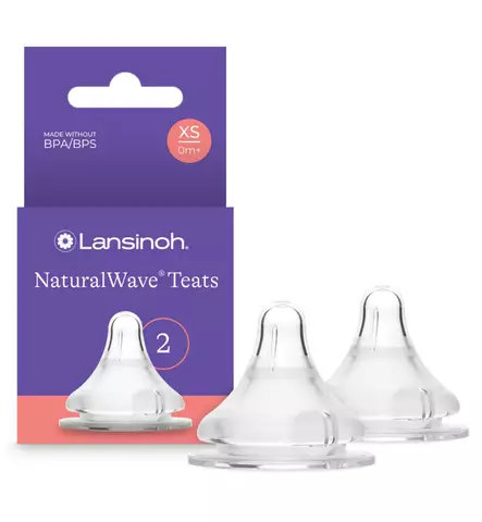 Lansinoh Tuttipää 0kk+ Extrahidas Virtaus waiva - Tuttipullot ja tuttipäät - 75701 - 1