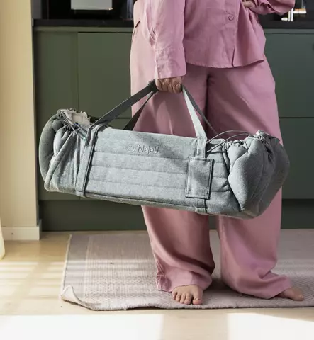 Najell SleepCarrier Vol. 5 Kantokassi / Unipesä stormy grey wauva - Unipesät, unipussit ja kapalot - N32605801 - 1