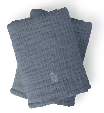 Sebra hoitoalustan päällinen blue wauva - Hoitoalustat - 101030011 - 1