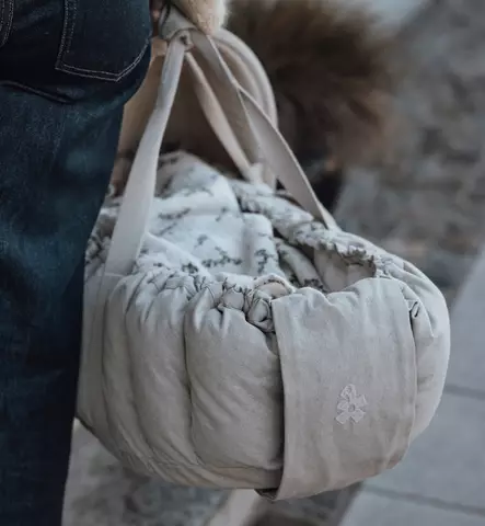 Sebra Kannettava Unipesä/Kantokassi 3-in-1 morning beige melange wauva - Unipesät, unipussit ja kapalot - 101630011 - 1