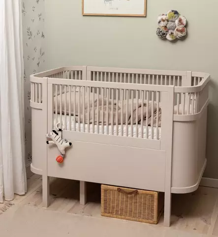 Sebra pinnasänky juniorsänky birchbark rose wauva - Pinnasängyt ja kehdot - 200120001 - 1