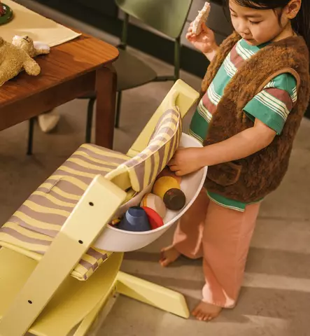 Stokke Tripp Trapp Pehmuste syöttötuoliin lemon daze wauva - Syöttötuolien lisävarusteet - 690011 - 1