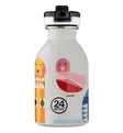 24Bottles teräspullo juomapullo pillipullo 250 ml best friends wauva - Lasten mukit, nokkamukit ja pillimukit - 002051 - 1