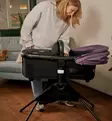 Bugaboo_fox_bassinet_stand_black_vaunukopan_teline_musta_wauva - Lastenvaunujen ja -rattaiden adapterit - 100272001 - 5