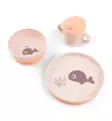 DonebyDeer_Foodie_Dinner_Set_Wally_Powder_Wauva - Lasten kulhot ja lautaset - 1593001 - 1