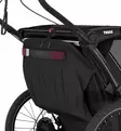 Thule Chariot juoksuvaunu py=C3=B6r=C3=A4k=C3=A4rry double 2 istuttava=
 black wauva - Urheilu- ja juoksurattaat - 10201031 - 10