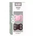 Bibs Supreme Silikonitutti 2-pack pink plum wauva - Tutit ja tuttinauhat - 160431 - 6