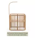 Stokke Nighti Mini Pinnasänky natural wauva - Pinnasängyt ja kehdot - 705401 - 7