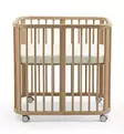 Stokke Nighti Mini Muotolakana Pinnasänkyyn sage green map wauva - Liinavaatteet ja suojat pinnasänkyyn - 710501 - 2