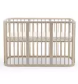 Stokke Nighti Muotolakana Pinnasänkyyn sage Green map wauva - Liinavaatteet ja suojat pinnasänkyyn - 710801 - 2