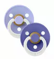 Bibs Colour Yötutti 2-pack Latex Hush Grape wauva - Tutit ja tuttinauhat - 110481 - 2