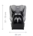 Britax Swivel Turvaistuin dusty rose wauva - ISOFIX turvaistuimet - 2000039701 - 11