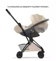 Cybex Coya Style Matkarattaat / Kaupunkirattaat matt black cozy beige wauva - Matkarattaat - 526000711 - 8