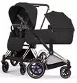 Cybex ePriam Comfort Sähköavusteiset Lastenvaunut rose gold sepia black wauva - Yhdistelmävaunut - 526000041 - 1