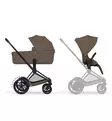 Cybex ePriam comfort Sähköavusteiset Lastenvaunut matt black coconut brown wauva - Yhdistelmävaunut - 526001491 - 12